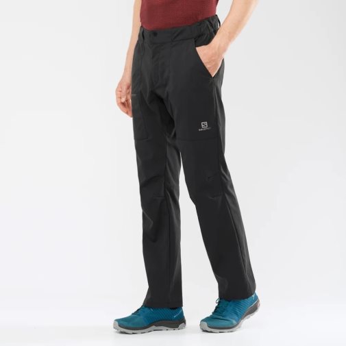 Black Salomon Outrack Men's Sport Pants | PH 13679N